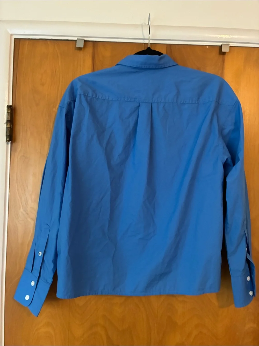 J. Crew Bright Blue Button-Down Shirt